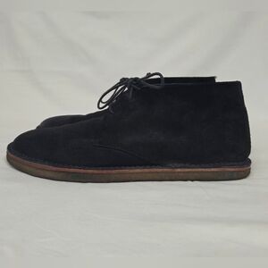 Vince Parsons Blue Suede Gum Sole Flat Chukka Boots 38